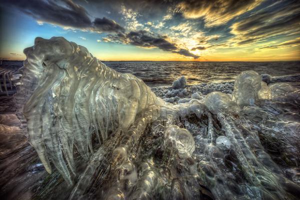 بالصور.. روعة الثلوج في مونتريال