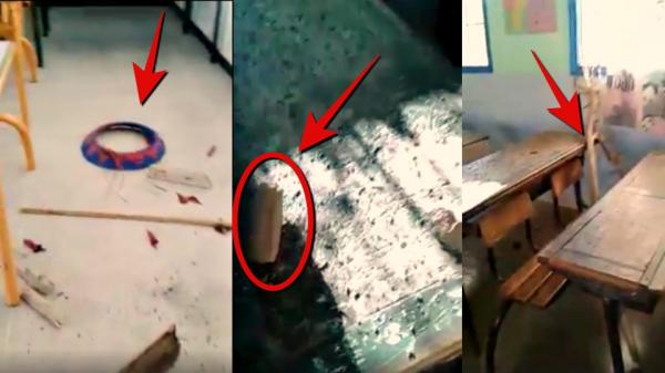 أي لعنة هذه تلاحق تعليمنا : جانحان بالصخيرات خربا حجرتين دراسيتين و دنساهما بالبول و البراز ( الفيديو )