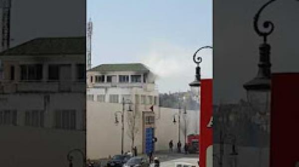 نشوب حريق داخل السحن المحلي لطنجة