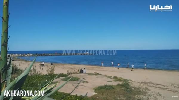 من كابونكرو ..مواطنون يلجؤون للشواطئ بعد الارتفاع الطفيف في درجة الحرارة