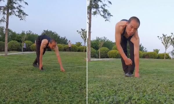 بالفيديو..خمسيني يقلد القردة  طيلة العقود الثلاثة الماضية