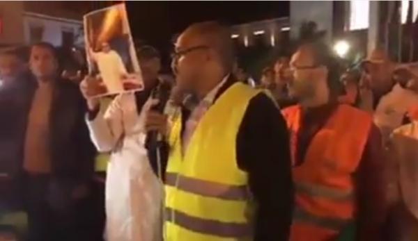 عمال سنترال يطردون الوزير الداودي من وقفتهم الاحتجاجية