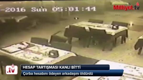 بالفيديو: تُركي يقتل صديقه بعد إصراره على دفع الحساب في مطعم