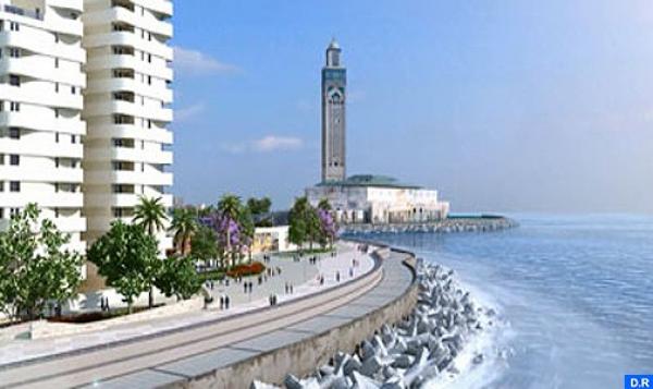 الملك محمد السادس يخصص 200 مليون درهم لتهيئة المنتزه البحري لمسجد الحسن الثاني