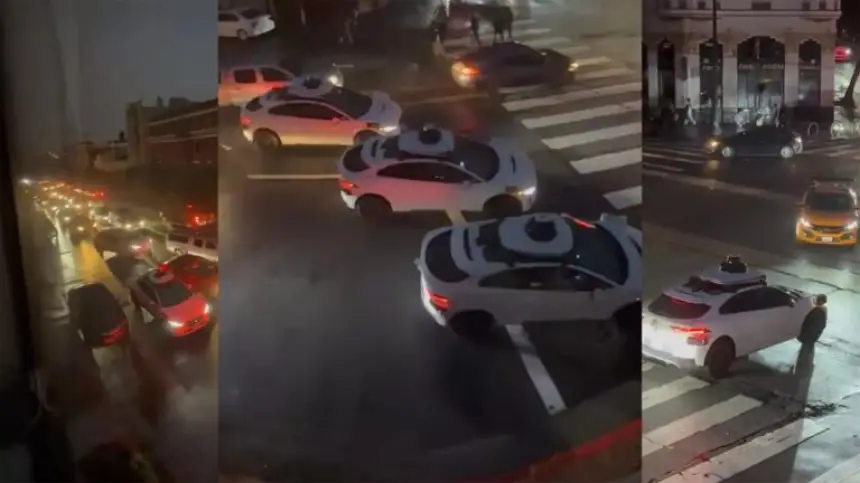 الذكاء الاصطناعي ينهار في الظلام! شاهد ماذا فعلت سيارات التاكسي ذاتية القيادة عند انقطاع الكهرباء