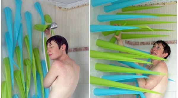 بالصورة: ستارة تحمي "المياه" من محبي الحمام الساخن