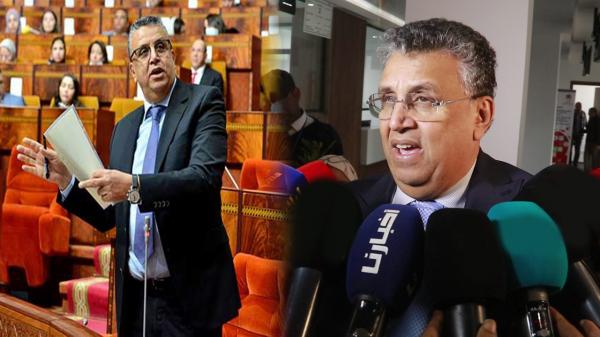 عبد اللطيف وهبي وزير العدل المغربي والأمين العام لحزب الأصالة والمعاصرة