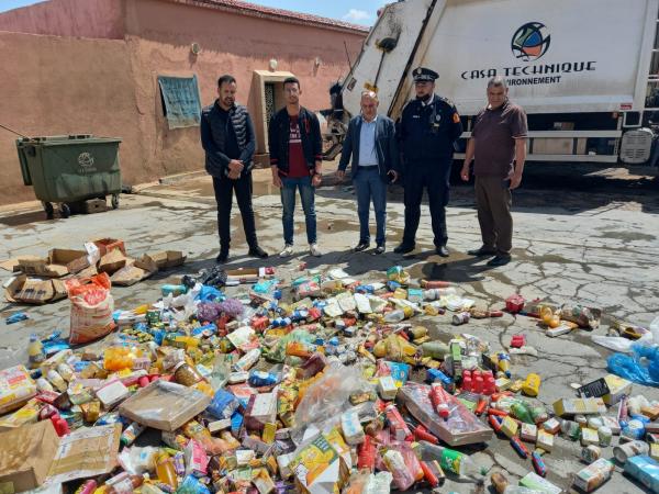 السلطات تواصل حملاتها ضد "الغشاشة" وتحجز كمية مهمة من المواد الفاسدة الموجهة لبطون المواطنين