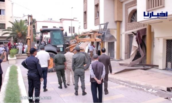 حملة واسعة لتحرير الملك العمومي بسطات