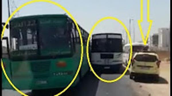 كيران كيتسابقو على البلايص بين كازا و برشيد و سدو الطريق على الناس