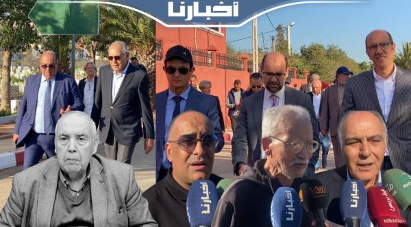 جنــازة مهيبة لرئيس الرجاء السابق عبد القادر الرتناني بحضور رؤساء سابقين ومحبيه