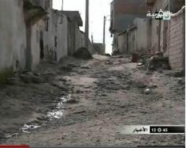 احتجاجات ساكنة حد بو حسوسن بسبب افتقارها لأبسط المرافق الأساسية 