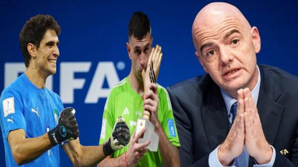 بالصورة..استفتاء للرأي يفضح فساد الـ"فيفا" و"بونو" يكتسح نتائجه بفارق شاسع عن حارس الأرجنتين