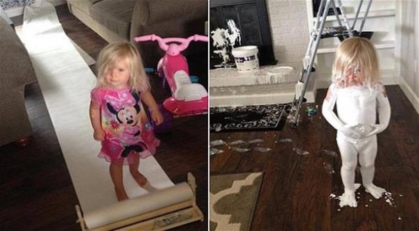 طفلة في الثانية تفسد صفقة بيع منزل والديها