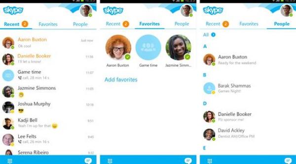 سكايب تطلق تحديثاً جديداً لتطبيقها على نظام أندرويد
