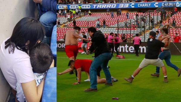 بالصور ... أحداث عنف دامية تتسبب بتعليق الدوري المكسيكي