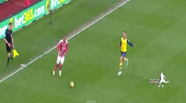 أهداف مباراة ستوك سيتي و أرسنال 3-2