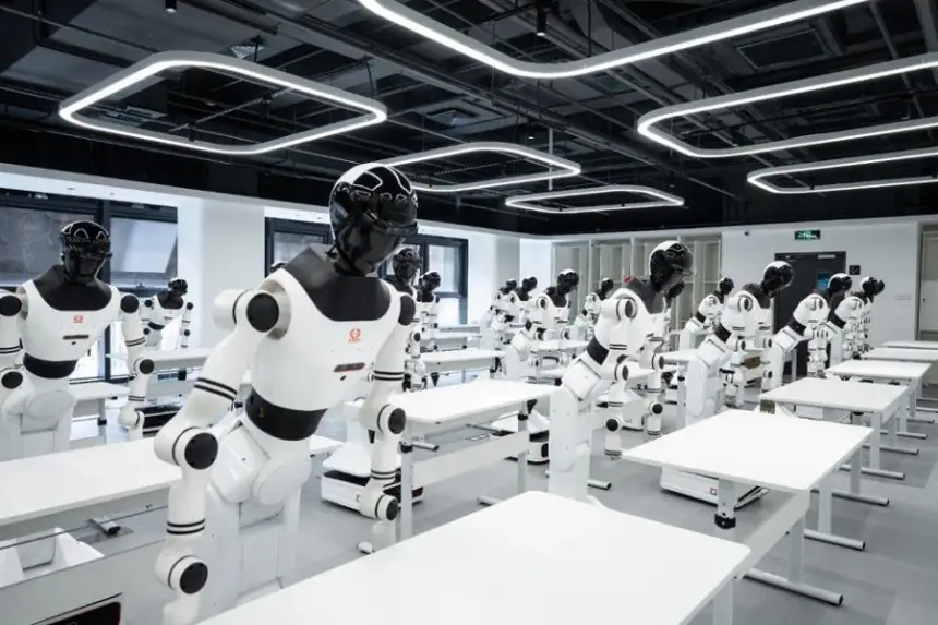 الصين تفتتح أول "مدرسة للروبوتات البشرية" لتعليمها المهارات الصناعية والمنزلية