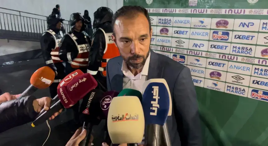 طارق شهاب: لعبنا أمام الرجاء بشكل جيد وقريبا سيتم الإعلان عن المدرب الجديد للماص