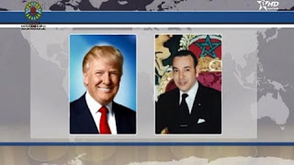 الملك محمد السادس يبعث رسالة تهنئة الى الرئيس الأمريكي الجديد