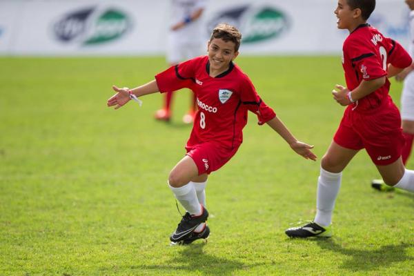 بالصور : تأهل براعم المنتخب المغربي إلى ثمن نهائي كأس "دانون" للأمم في كرة القدم