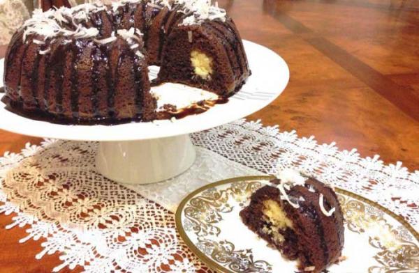 كيكة الشوطولاطة والكوكو