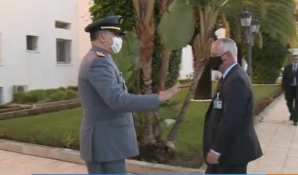 عبد اللطيف لوديي يستقبل نائب وزير الدفاع الأمريكي المكلف بالشؤون السياسية