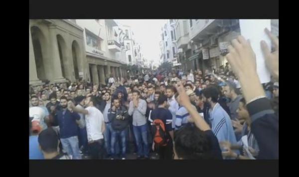 ساكنة تطوان تخرج الى الشارع بعد موت فكري : مامفاكينش مامفاكينش