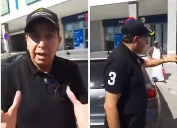 سعودي يثور غضباً بعد حجز سيارته و نعته ب"قريش" قرب مركز تجاري بطنجة
