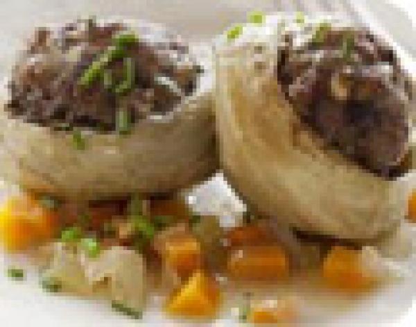 خرشوف محشو بالكفتة