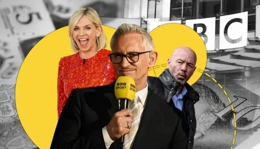 BBC تكشف عن قائمة المذيعين الأعلى أجراً لعام 2024 وسط أزمات داخلية