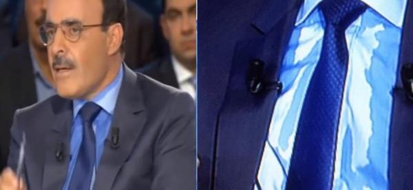 ما السبب وراء تبلل قميص الياس العماري خلال ظهوره في "ضيف الأولى" (صور)