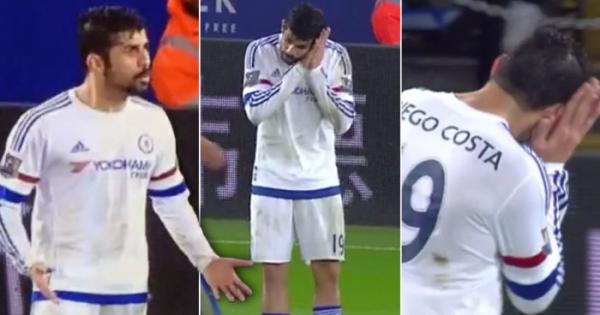 كوستا يسخر من مدافعي تشيلسي