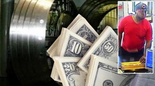 لص ذو حظ سيئ :  سطا على 5 مصارف في يوم واحد والحصيلة: 450 دولاراً