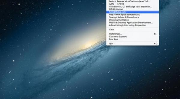 برنامج لنسخ أكثر من نص واستعراض الحافظة في ماك