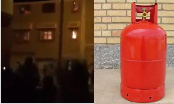 خطير : شاب يستعين بقنينات غاز لتفجير منزله وهكذا حاول الانتحار (فيديو)