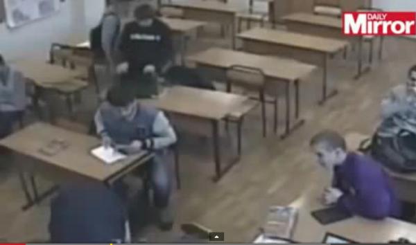 بالفيديو: وفاة طالب روسي بسبب مقلب من رفاقه