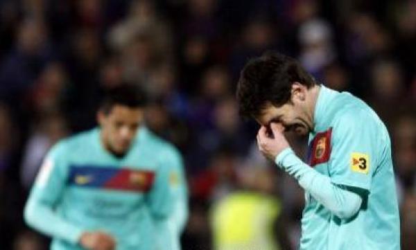 برشلونة يتجرع أول خسارة بالليغا منذ 7 أشهر على يد خيتافي المتواضع