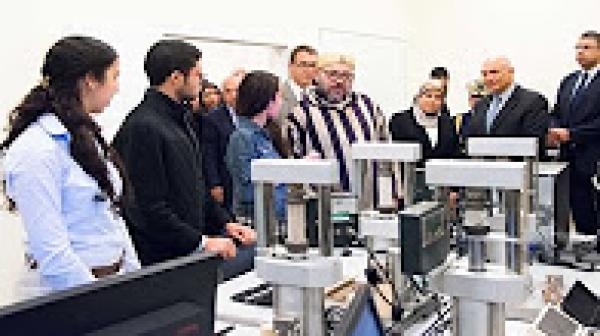 الملك يدشن جامعة محمد السادس متعددة التخصصات التقنية بالمدينة الخضراء ببنجرير
