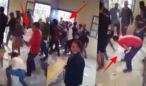 صادم: مواطنون يقتحمون مركزا انتخابيا ويمزقون أوراق "التصويت" بعد تحطيم صندوق الاقتراع (فيديو)  