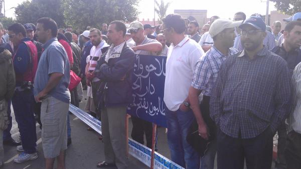 عمال ومستخدمو معمل الحليب بمراكش عازمون على تصعيد إحتجاجاتهم