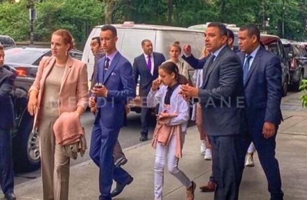 بالصورة..ظهور الأميرة لالة سلمى رفقة نجليها في مانهاتن!