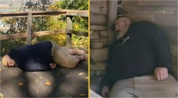 يحصل على دور تمثيلي بعد التظاهر بالموت يوميا على مدى 321 يوماً في تيكتوك