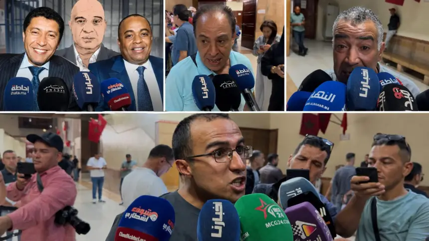 بعد الحكم على الناصيري وبعيوي.. لحظات مؤثرة لعائلات المتابعين داخل المحكمة