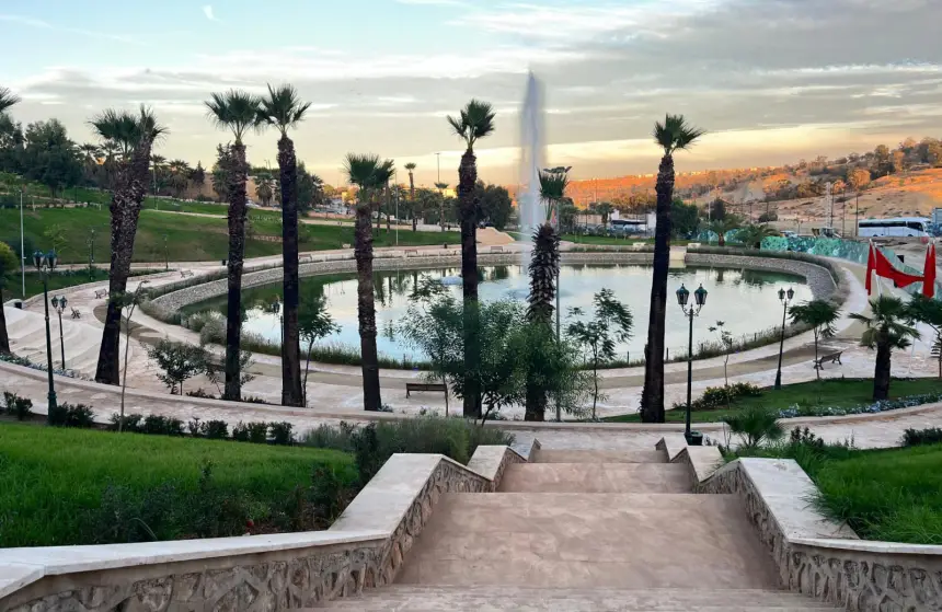 افتتاح حديقة "باب لامر" بفاس احتفالا بالذكرى الخمسين للمسيرة الخضراء المظفرة