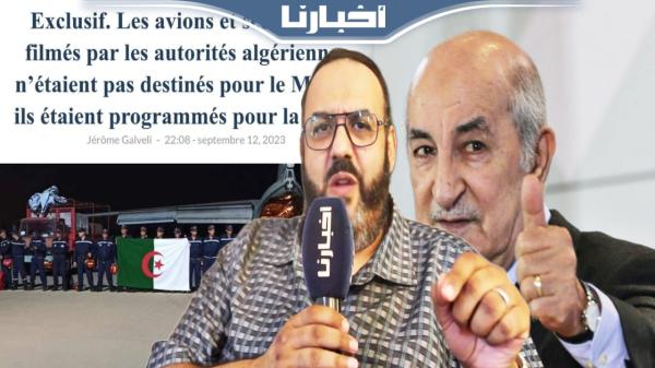 الصحافي الجزائري وليد كبير يفضح مسرحية "مساعدات تبون"