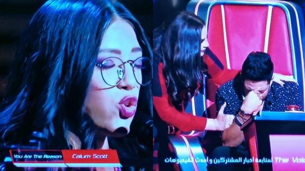 المغربية التي أبكت حماقي في برنامج "ذا فويس"