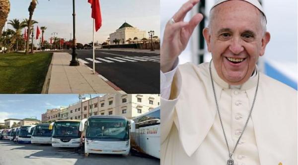 فيسبوكيون يسخرون من زيارة "البابا": "فليحفظك الرب..بغينا ليك الإقامة الدائمة في المغرب"