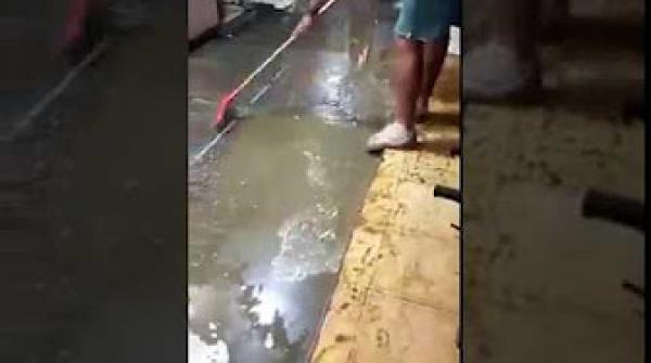 شاهد ماذا وقع للسوق البلدي بالحي الحسني في كازا