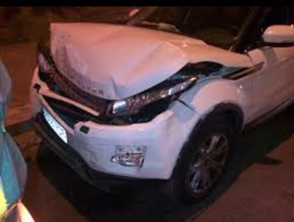 فنانة مغربية تنجو من حادث سير مروع